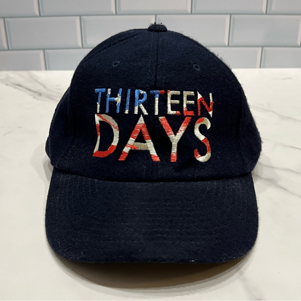 Y2K Movie Promo Hat Thirteen Days Kevin Costner War Thriller Wool Strapback Hat